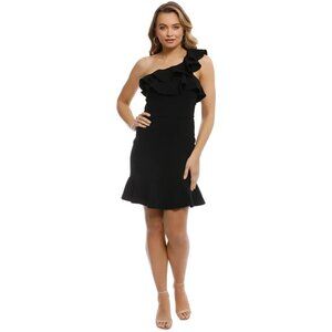 Rebecca Vallance St Barts Mini Dress Size 2 Black NWT $428